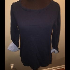 Nautica women’s‎ navy blue shirt M